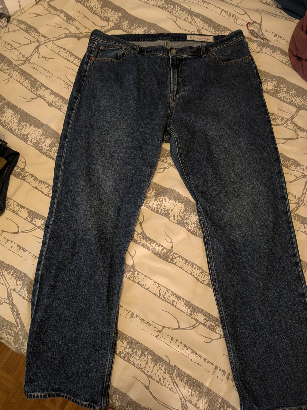 GAP Dark Blue Women's Straight-Leg Jeans